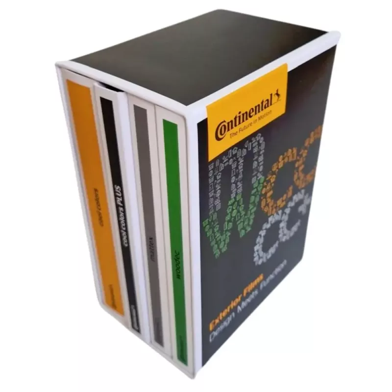Continental Exterior Films BOX con la collezione completa di pellicole Conti in una scatola